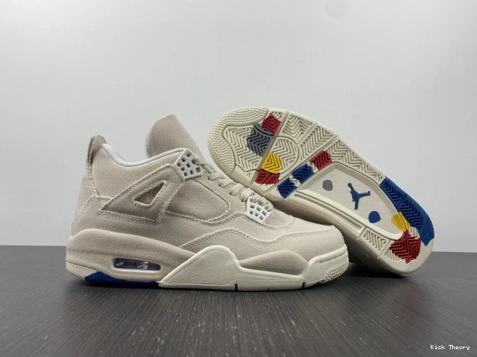 Kicked Out Shoe Store Jordan Blank DQ4909-100 4 (W) Canvas Retro 0712